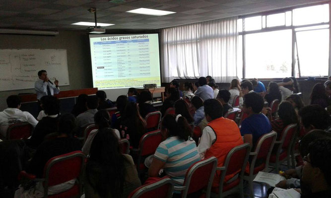 bioquimica con proyector